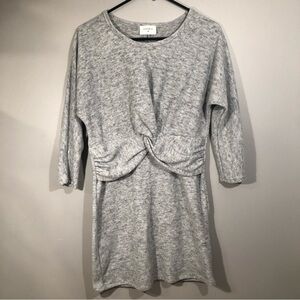 Everly Soft Sweater Dress Twist BlanketSoft Dolman Size Small